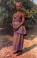 Egy Accra Belle fiatalkori büszkeségében